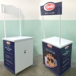 Barilla Wooden Promo Counter